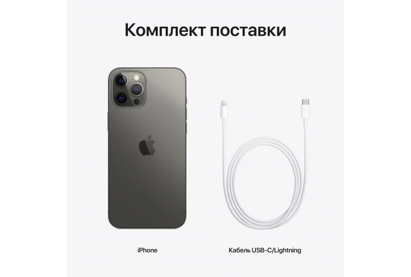 Apple iPhone 12 Pro Max 512GB Graphite купить по низкой цене в Москве